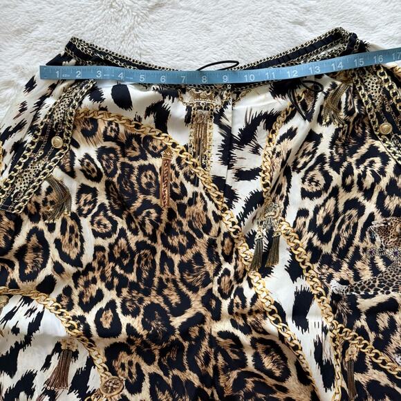 NWT!!! Camilla silk women cheetah print pants size L Retail 690$ - Picture 8 of 12